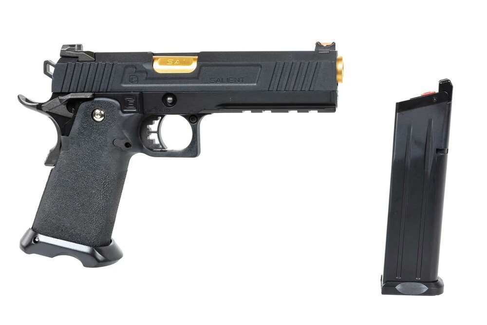 EMG x SAI Hi-Capa RED GBB airsoft pistol