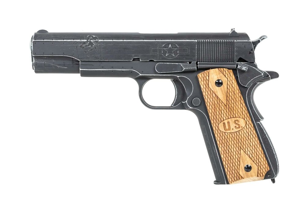 airsoft Cybergun Auto Ordnance 1911 Victory Girl Green Gas Pistol