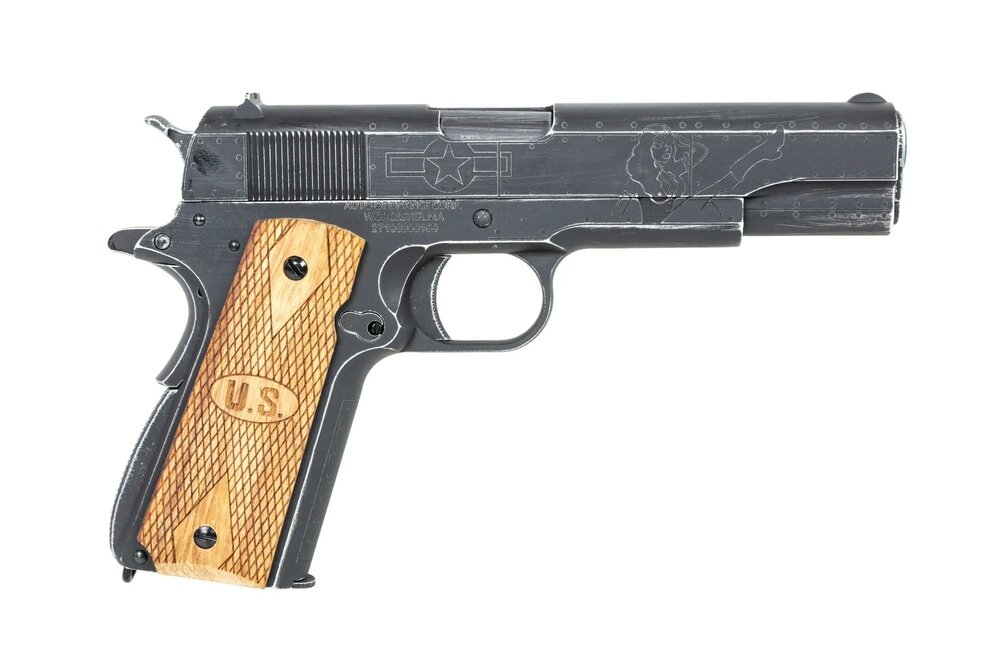 airsoft Cybergun Auto Ordnance 1911 Victory Girl Green Gas Pistol