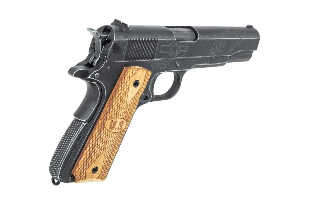 airsoft Cybergun Auto Ordnance 1911 Victory Girl Green Gas Pistol