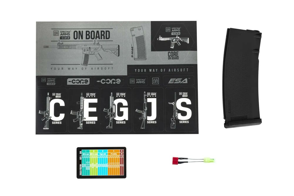Specna Arms SA-C20 CORE&trade; HAL ETU&trade; 0.5J airsoft Carbine Black