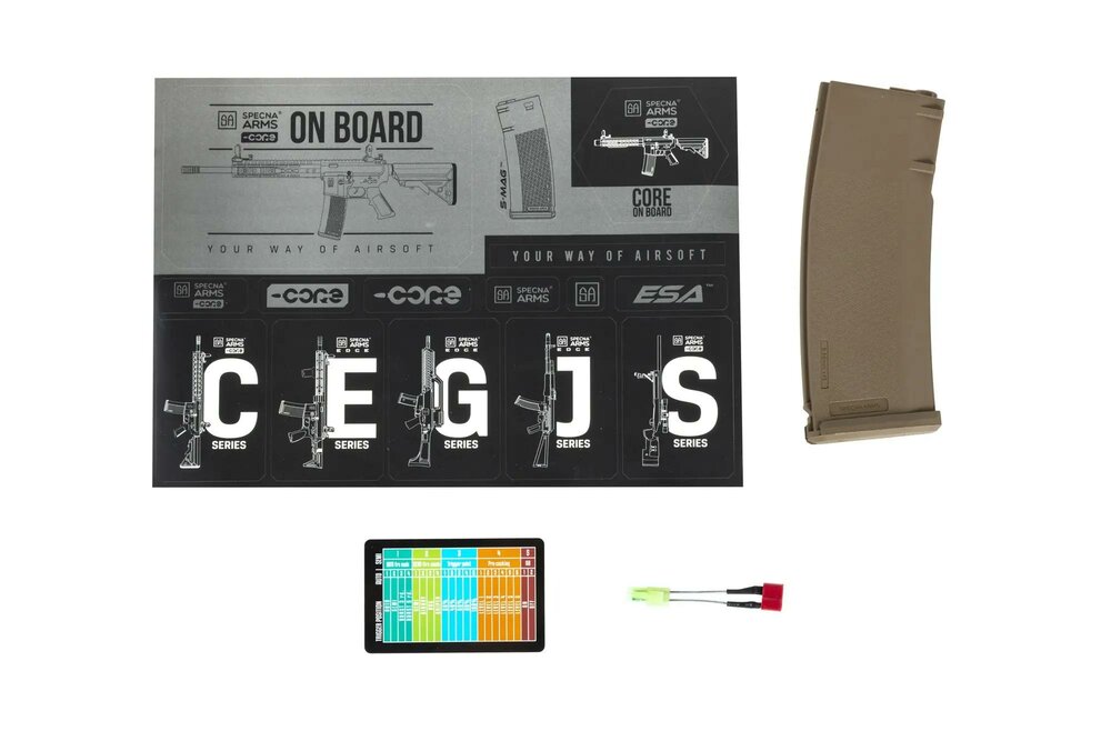 Specna Arms SA-C20 CORE&trade; HAL ETU&trade; 0.5J Chaos Bronze airsoft Carbine