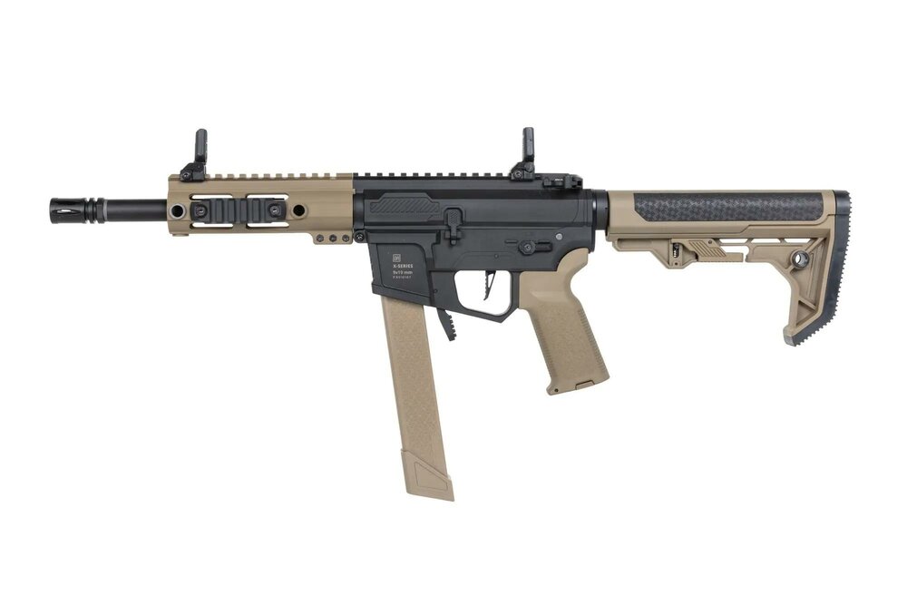 Specna Arms SA-FX01 FLEX&trade; HAL ETU&trade; 0.5J Half-Tan airsoft Carbine