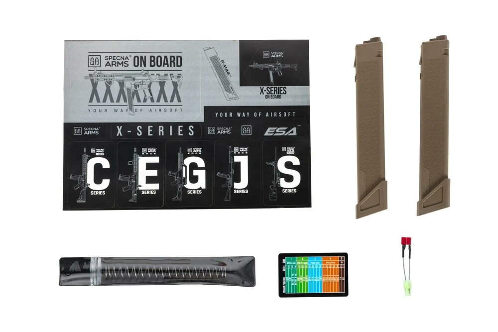 Specna Arms SA-CX02 CORE&trade; HAL ETU Gen.2 Half-Tan airsoft Carbine