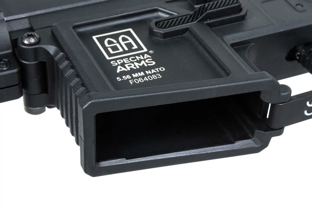 Specna Arms SA-F04-RL FLEX&trade; Light Ops Stock/ New Receiver HAL ETU&trade; Gen. 2 airsoft Carbine Black