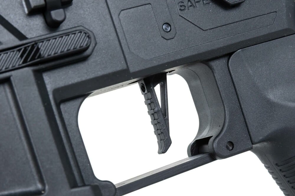 Specna Arms SA-F04-RL FLEX&trade; Light Ops Stock/ New Receiver HAL ETU&trade; Gen. 2 airsoft Carbine Black