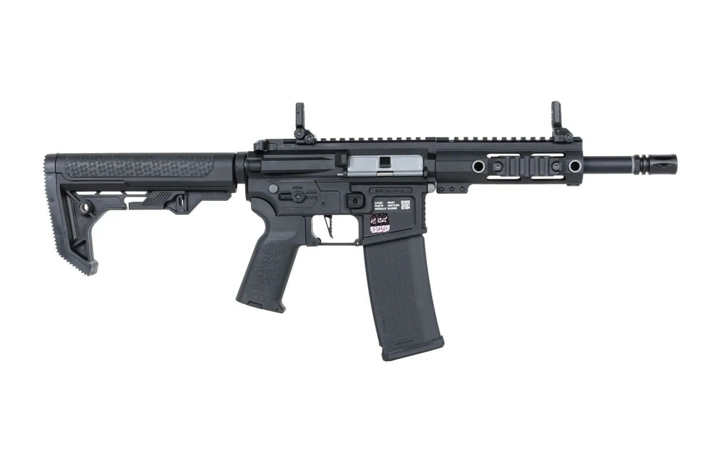Specna Arms SA-F04-RL FLEX&trade; Light Ops Stock/ New Receiver HAL ETU&trade; Gen. 2 airsoft Carbine Black