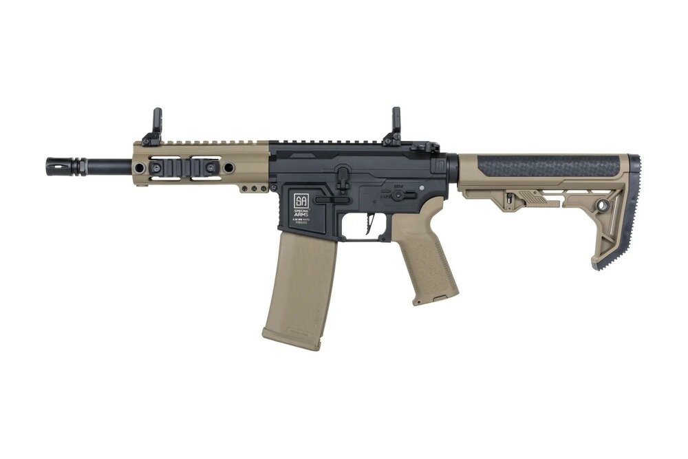 Specna Arms SA-F04-RL FLEX&trade; Light Ops Stock/ New Receiver HAL ETU&trade; Gen. 2 Half-Tan airsoft Carbine