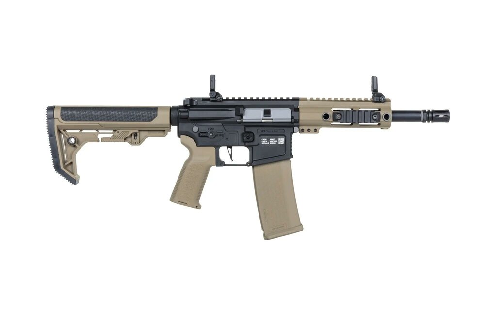Specna Arms SA-F04-RL FLEX&trade; Light Ops Stock/ New Receiver HAL ETU&trade; Gen. 2 Half-Tan airsoft Carbine