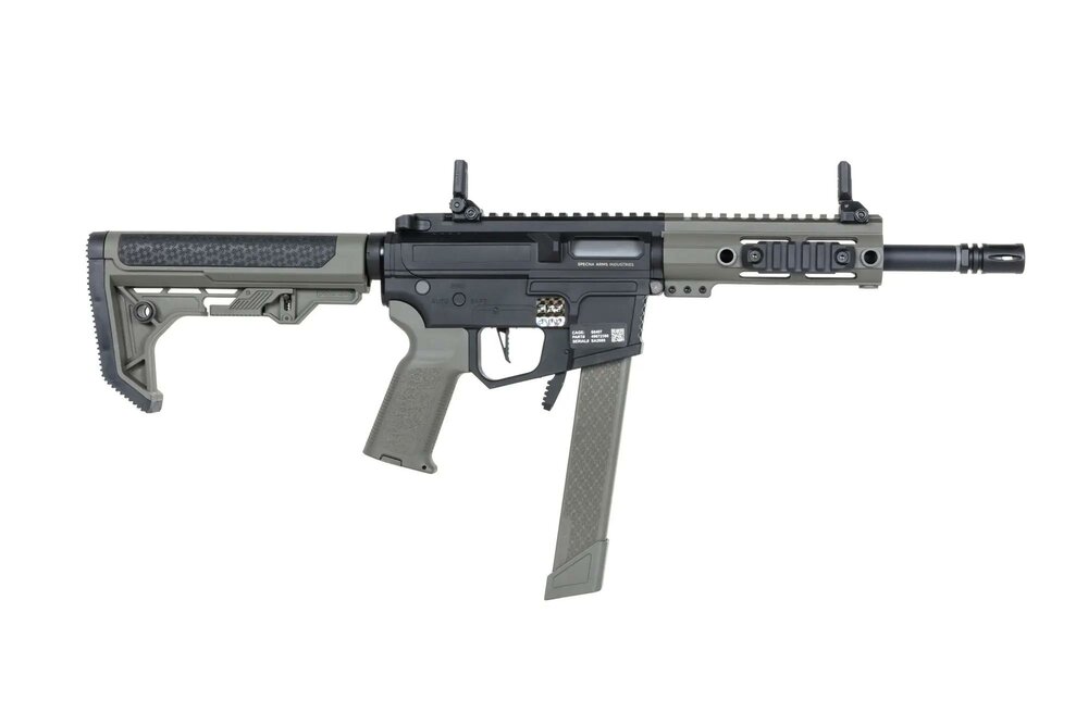 SPECNA ARMS SA-FX01 FLEX&trade; HAL ETU Gen.2 Airsoft Carbine &ndash; Olive