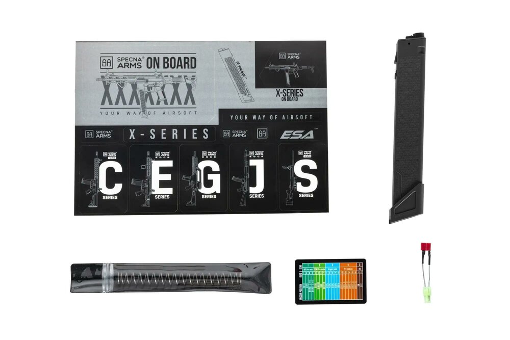 SPECNA ARMS SA-FX02 FLEX&trade; HAL ETU Gen.2 Airsoft Carbine &ndash; Zwart