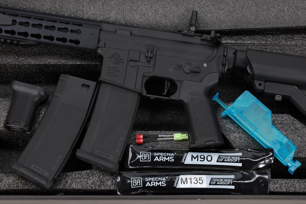 Specna Arms RRA SA-P07 PRIME&trade; Aster II ETU BLDC&trade; airsoft Carbine Black