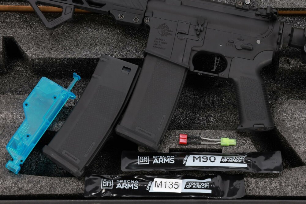 Specna Arms RRA SA-P24 PRIME&trade; Aster II ETU BLDC&trade; airsoft Carbine Black