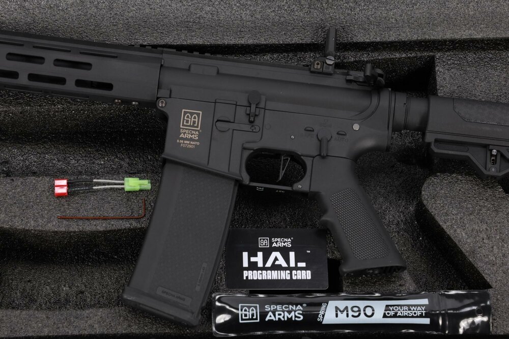 SPECNA ARMS SA-F03 FLEX&trade; Light Ops Stock HAL ETU Gen.2  Black