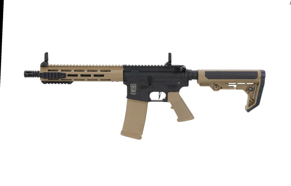 SPECNA ARMS SA-F03 FLEX&trade; Light Ops Stock HAL ETU Gen.2 Half-Tan 
