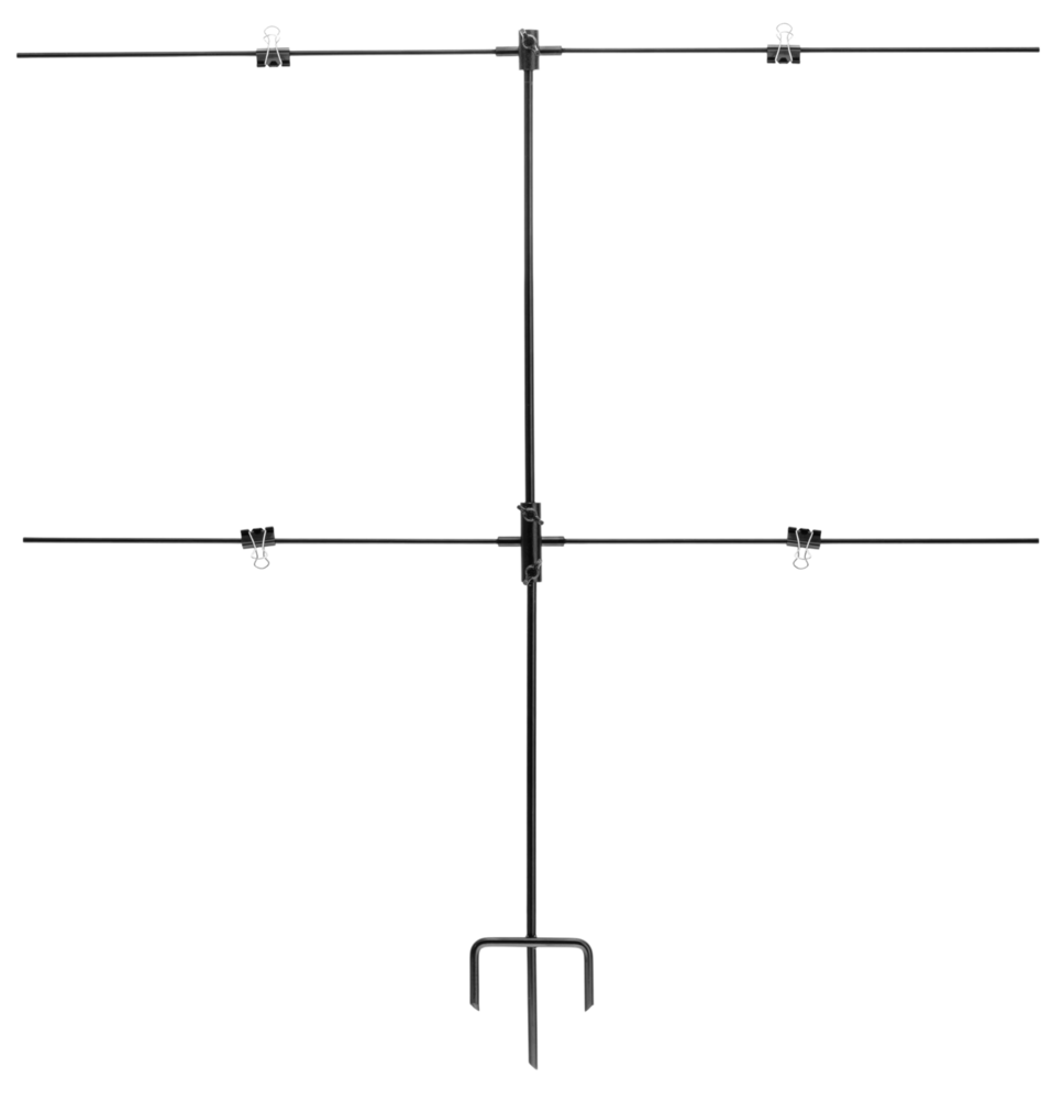 BO Gantry target holder paper adjustable