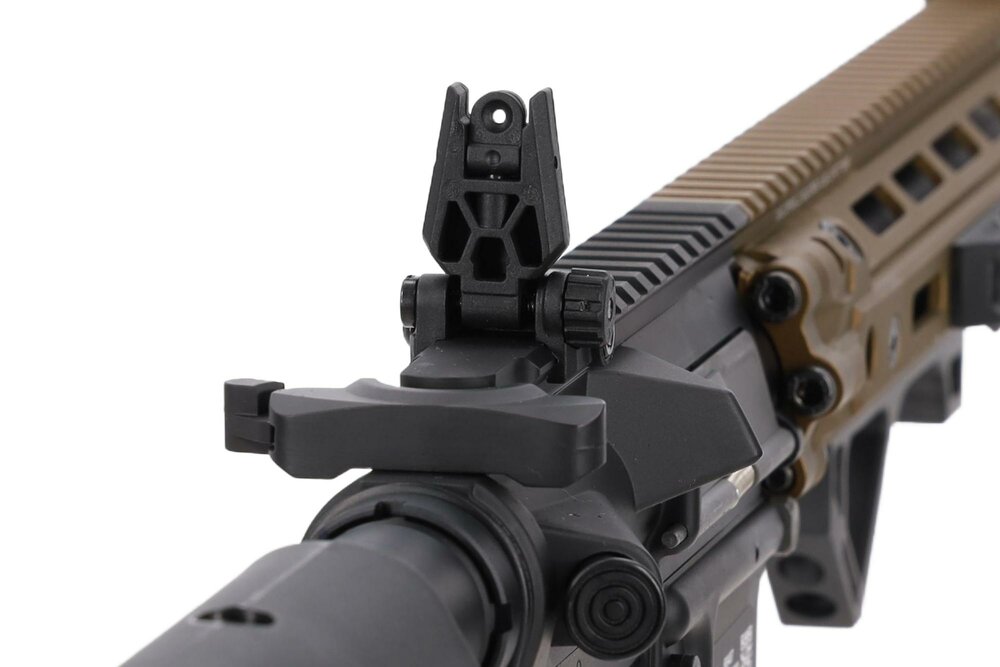 Specna Arms Daniel Defense&reg; RIS III 12.5&#039;&#039; SA-E28 EDGE&trade; HAL 2&trade; ETU Gen. 2 Chaos Bronze airsoft Carbine