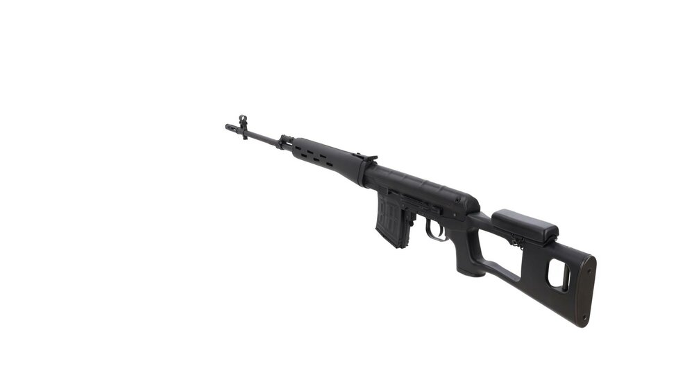 KING ARMS SVD Sniper Rifle Ultra Grade Black