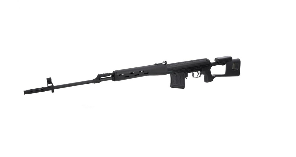KING ARMS SVD Sniper Rifle Ultra Grade Black