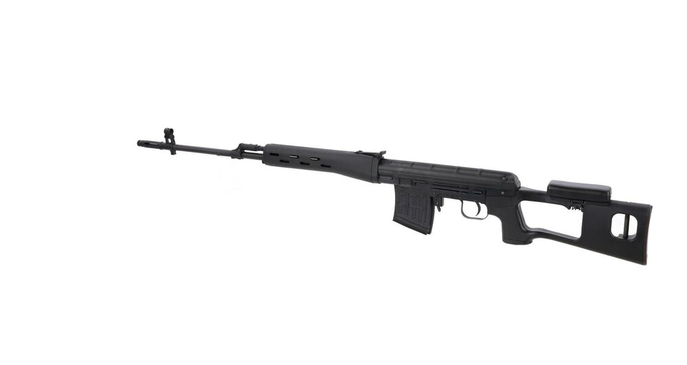 KING ARMS SVD Sniper Rifle Ultra Grade Black