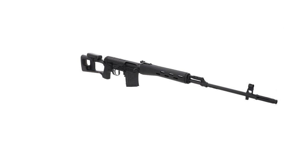 KING ARMS SVD Sniper Rifle Ultra Grade Black