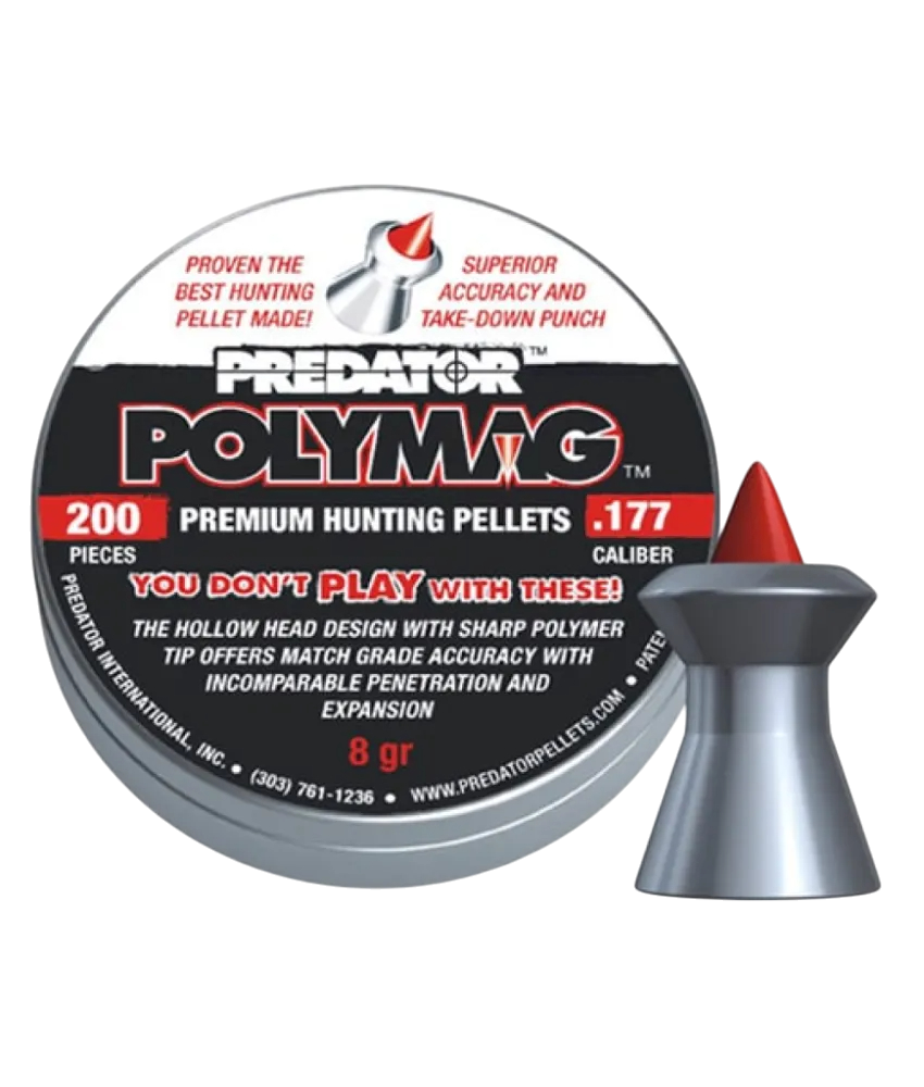 JSB Predator Polymag 4,5mm (.177) 16gr   200 stuks