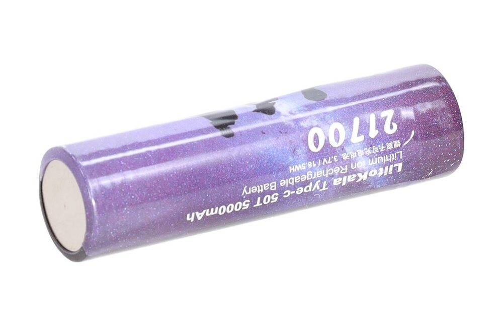 21700 Li-Ion LiitoKala Type-C 50T 3.7V 5000mAh battery 
