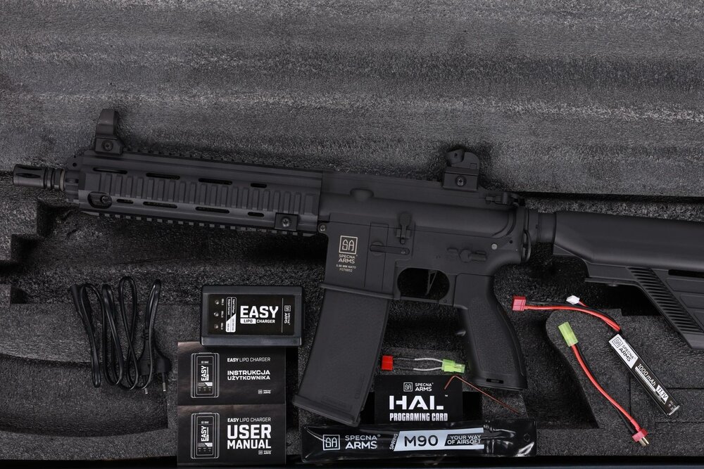 SPECNA ARMS  Gen.2 HAL1&trade; Easy Entry Box Kit with charger and battery pack 1