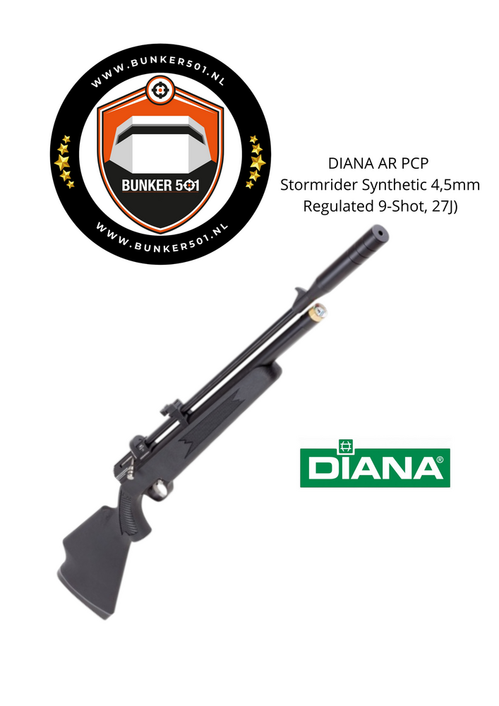 DIANA PCP Stormrider Synthetic 4,5mm Regulated 9-Shot, 27J