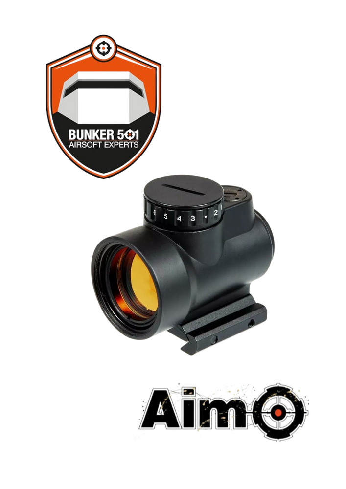 AIMO MRO Red Dot Sight Replica - Zwart