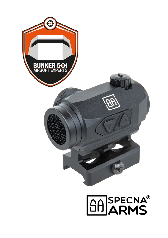SPECNA ARMS EDGE&trade; HP red dot sight with QD mount Black