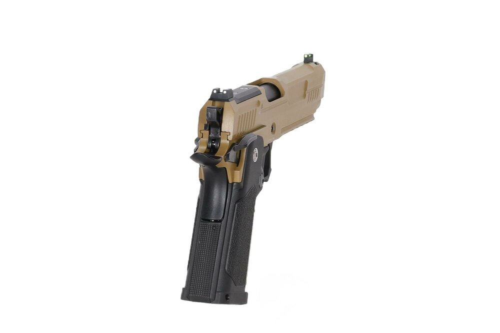ARCTURUS Vanguard 5" Hi-Capa GBB Optics Ready Half-Tan 