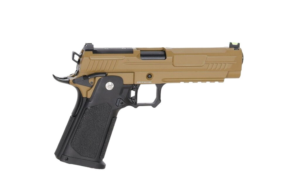 ARCTURUS Vanguard 5" Hi-Capa GBB Optics Ready Half-Tan 