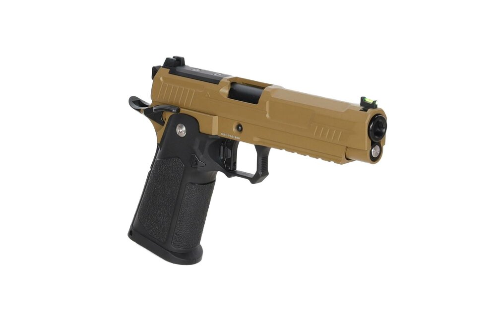 ARCTURUS Vanguard 5" Hi-Capa GBB Optics Ready Half-Tan 