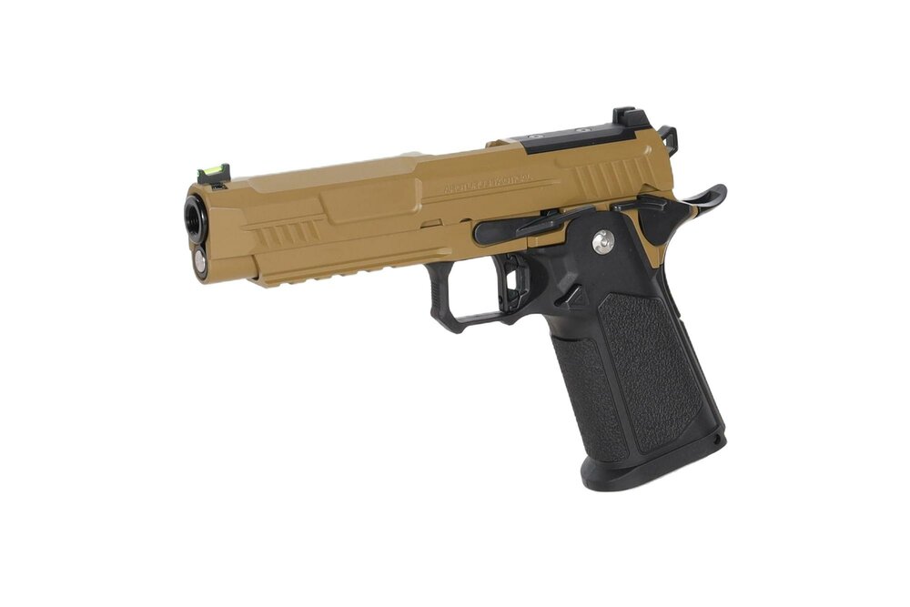 ARCTURUS Vanguard 5" Hi-Capa GBB Optics Ready Half-Tan 