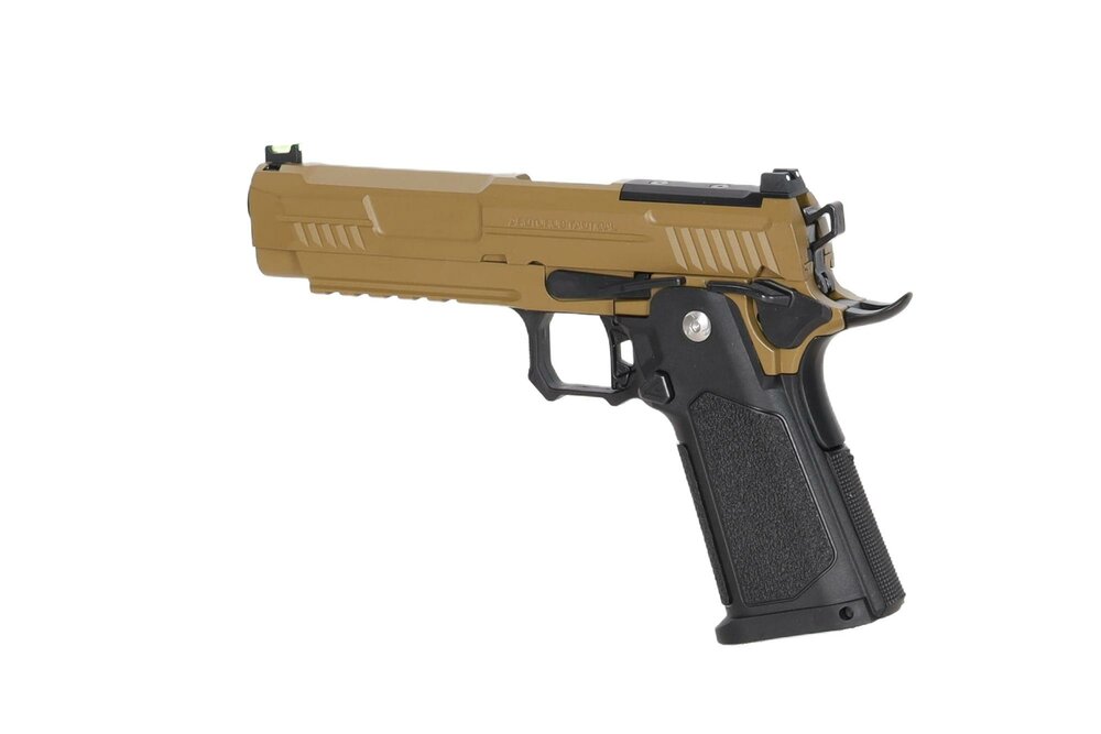ARCTURUS Vanguard 5" Hi-Capa GBB Optics Ready Half-Tan 