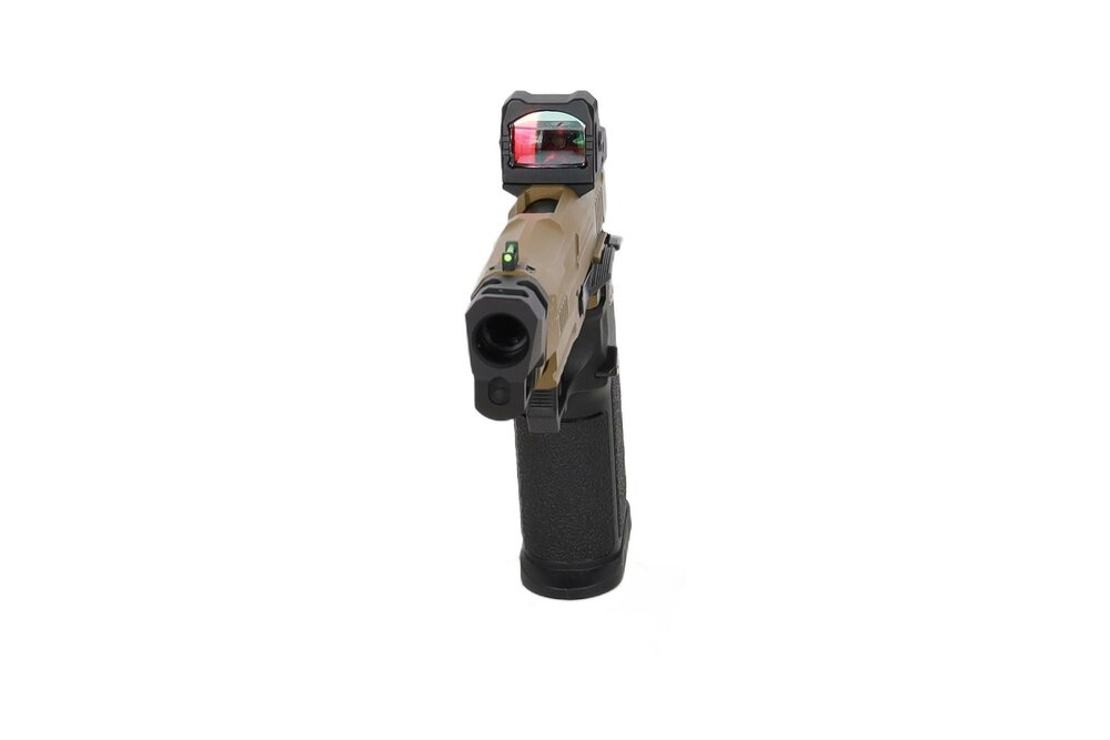 ARCTURUS Vanguard 4.3" Hi-Capa GBB OR met ARS-1 Red Dot + Compensator &ndash; Half-Tan