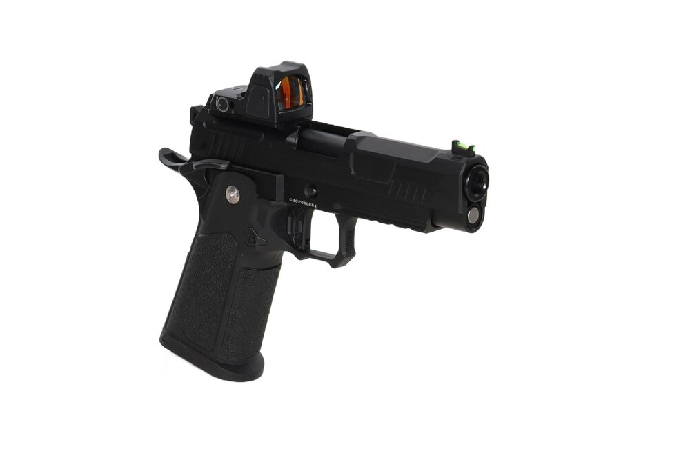 ARCTURUS Vanguard 4.3" Hi-Capa GBB Optics Ready met ARS-1 Red Dot &ndash; Zwart