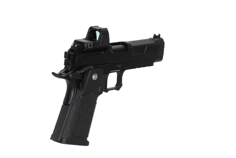 ARCTURUS Vanguard 4.3" Hi-Capa GBB Optics Ready met ARS-1 Red Dot &ndash; Zwart