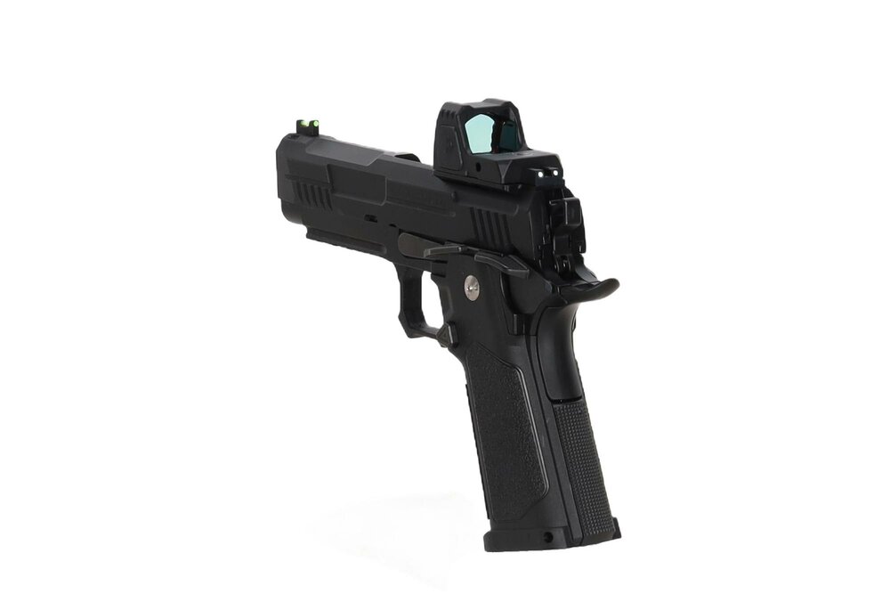 ARCTURUS Vanguard 4.3" Hi-Capa GBB Optics Ready met ARS-1 Red Dot &ndash; Zwart