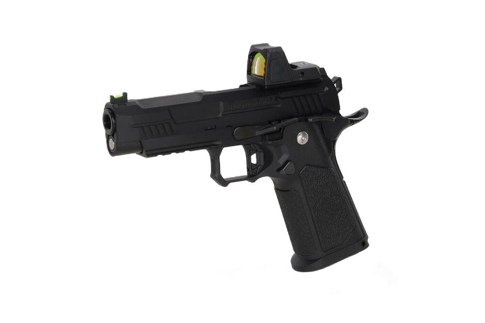 ARCTURUS Vanguard 4.3" Hi-Capa GBB Optics Ready met ARS-1 Red Dot &ndash; Zwart