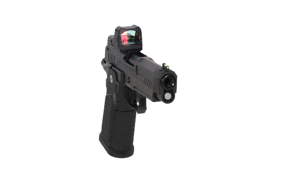ARCTURUS Vanguard 4.3" Hi-Capa GBB Optics Ready met ARS-1 Red Dot &ndash; Zwart