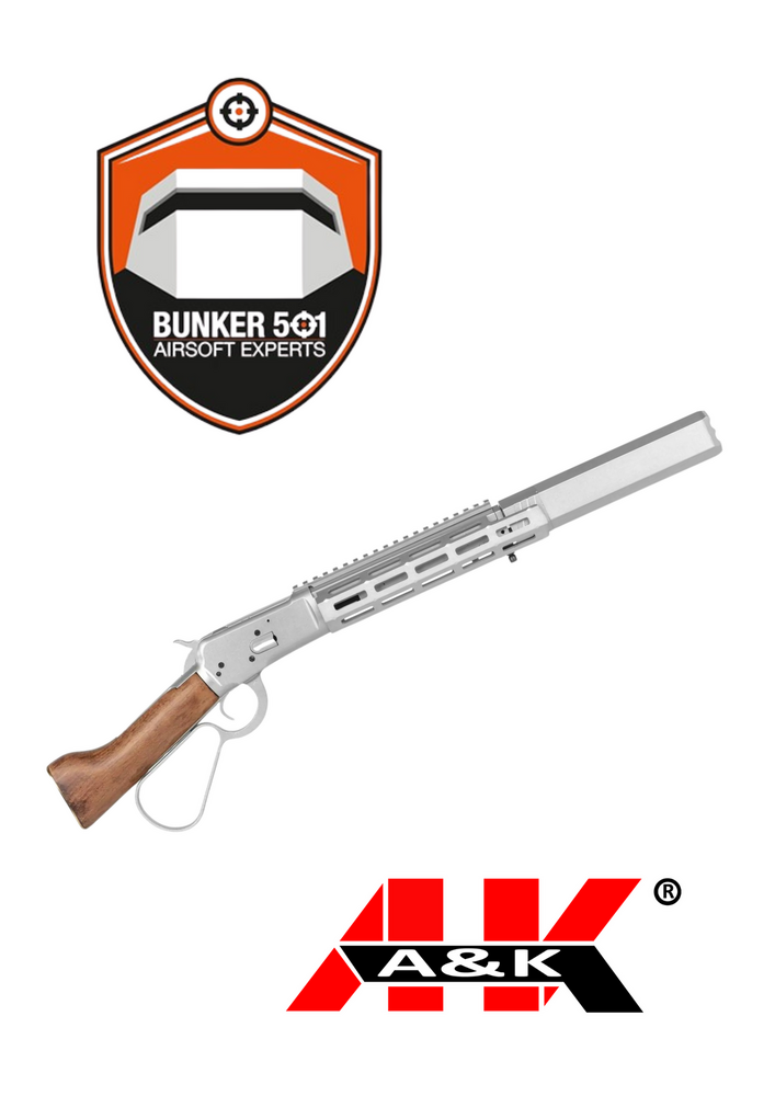 A&amp;K Rifle  1873RS (Real Wood) - silver