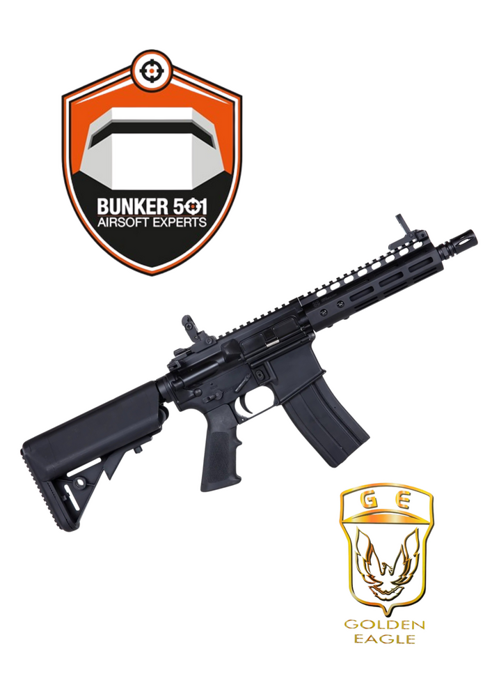 GOLDEN EAGEL EMG Noveske N4 GBBR 7inch Zwart