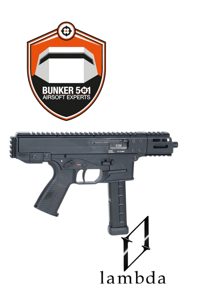 LAMBDA Defence x B&amp;T GHM9 Gen.2 BLACK
