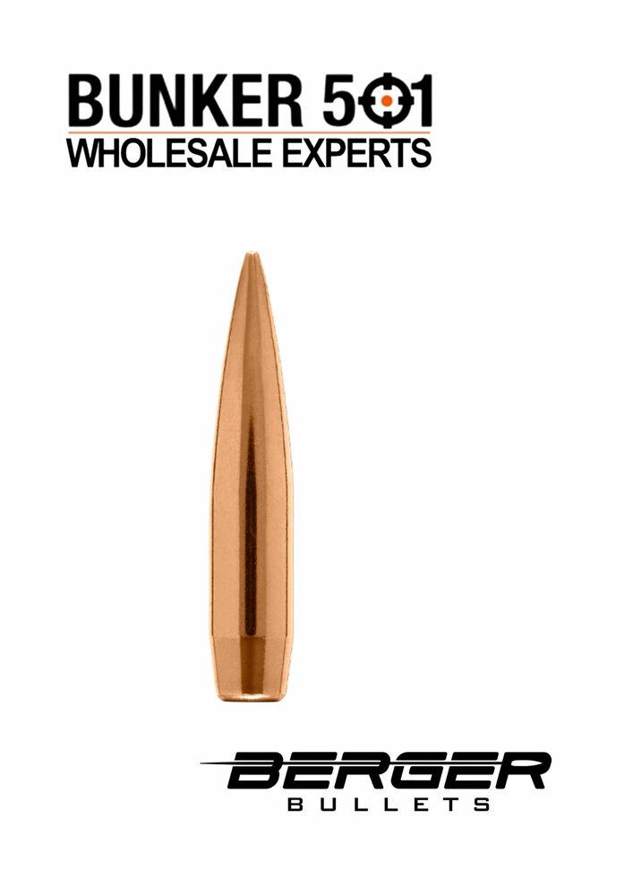 BERGER BULLETS 22 Caliber 85.5 Grain Long Range Hybrid Target (1000 Stk.)