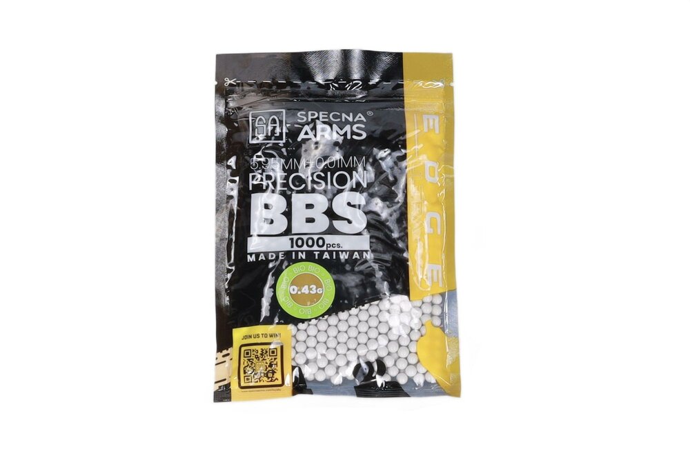 SPECNA ARMS 0.43g EDGE ULTRA Bio BBs 1000 pcs 