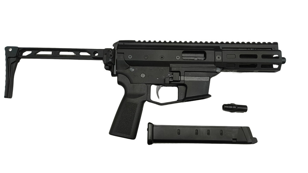 LAMDA DEFENCE x ANGSTADT MDP-9 GBB Set Zwart