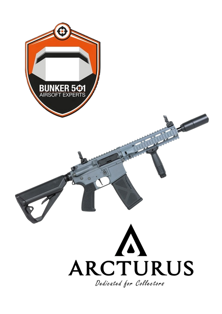 ARCTURUS LWT MK-II CQB Carbine 10" AEG SPORT SE&trade; Starter Pack Grey