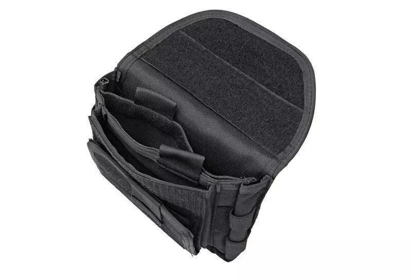 Administration panel with map pouch &ndash; BLACK